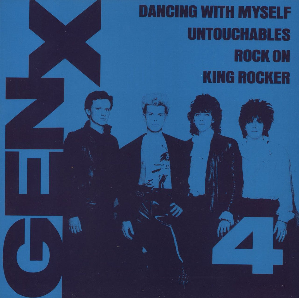 Generation X Dancing With Myself French 12" vinyl single (12 inch record / Maxi-single) CHS122488