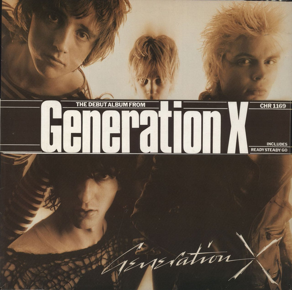 Generation X Generation X - 1st + Bellyband UK vinyl LP album (LP record) CHR1169