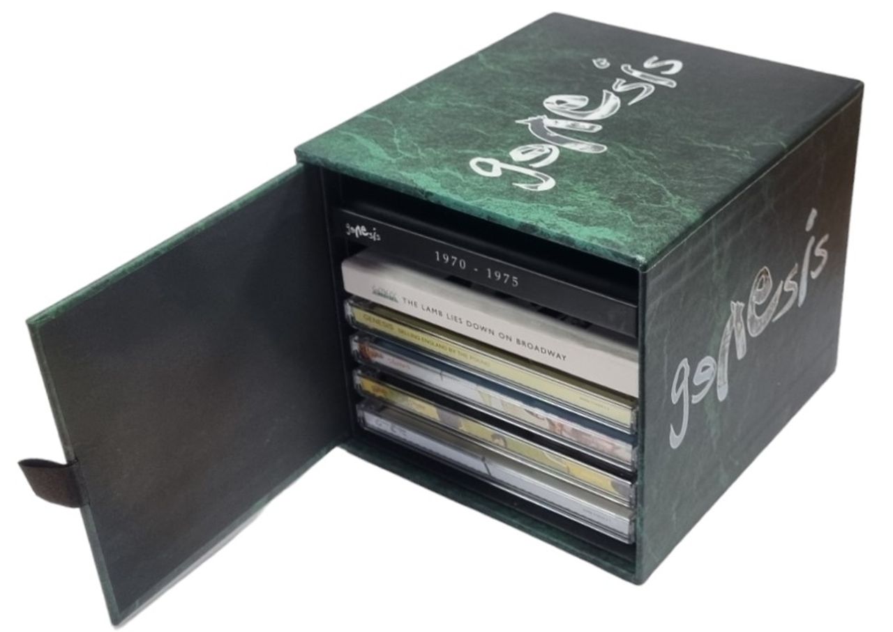 Genesis Genesis 1970 - 1975 UK Cd album box set — RareVinyl.com