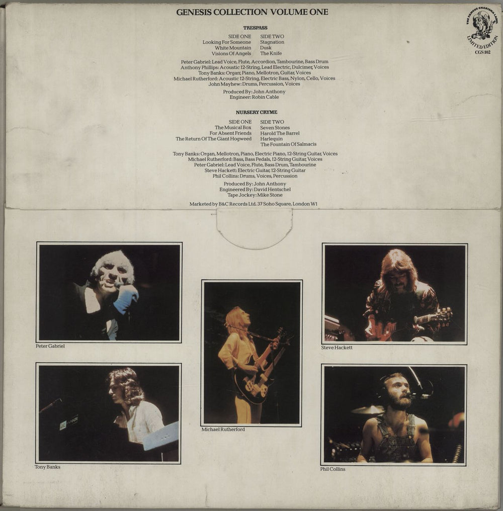 Genesis Genesis Collection Volume One UK Vinyl Box Set GENVXGE211871