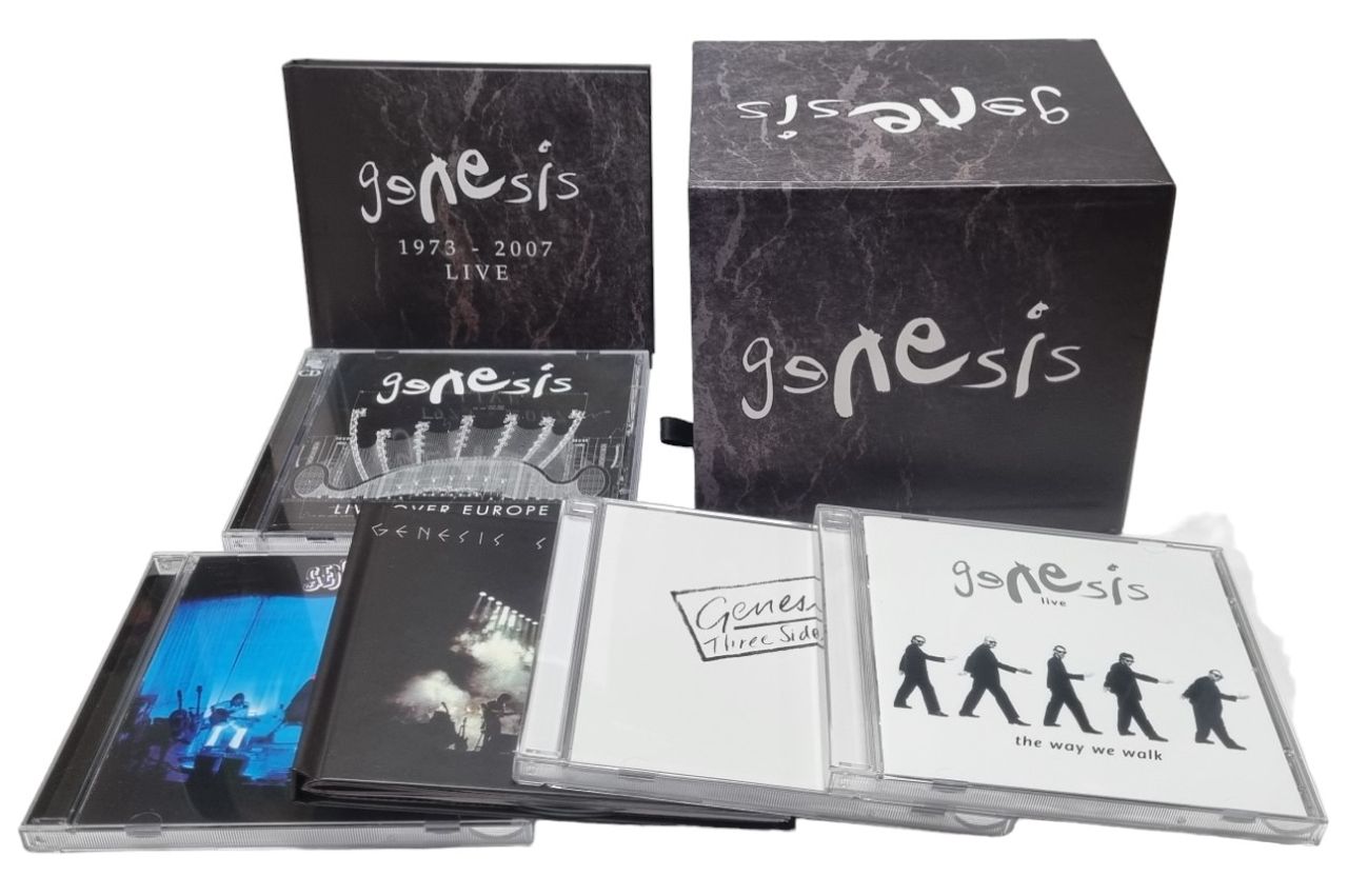 Genesis Genesis Live 1973 - 2007 + Live Over Europe UK Cd album box se —  RareVinyl.com