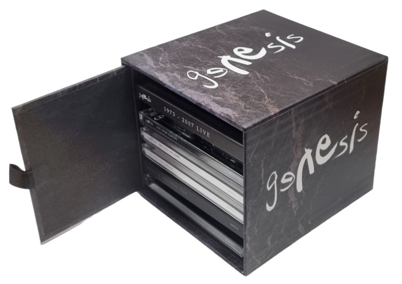 Genesis Genesis Live 1973 - 2007 + Live Over Europe UK Cd album box se —  RareVinyl.com