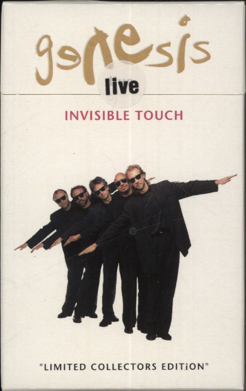 Genesis Invisible Touch [Live] - Numbered UK cassette single GENSC10