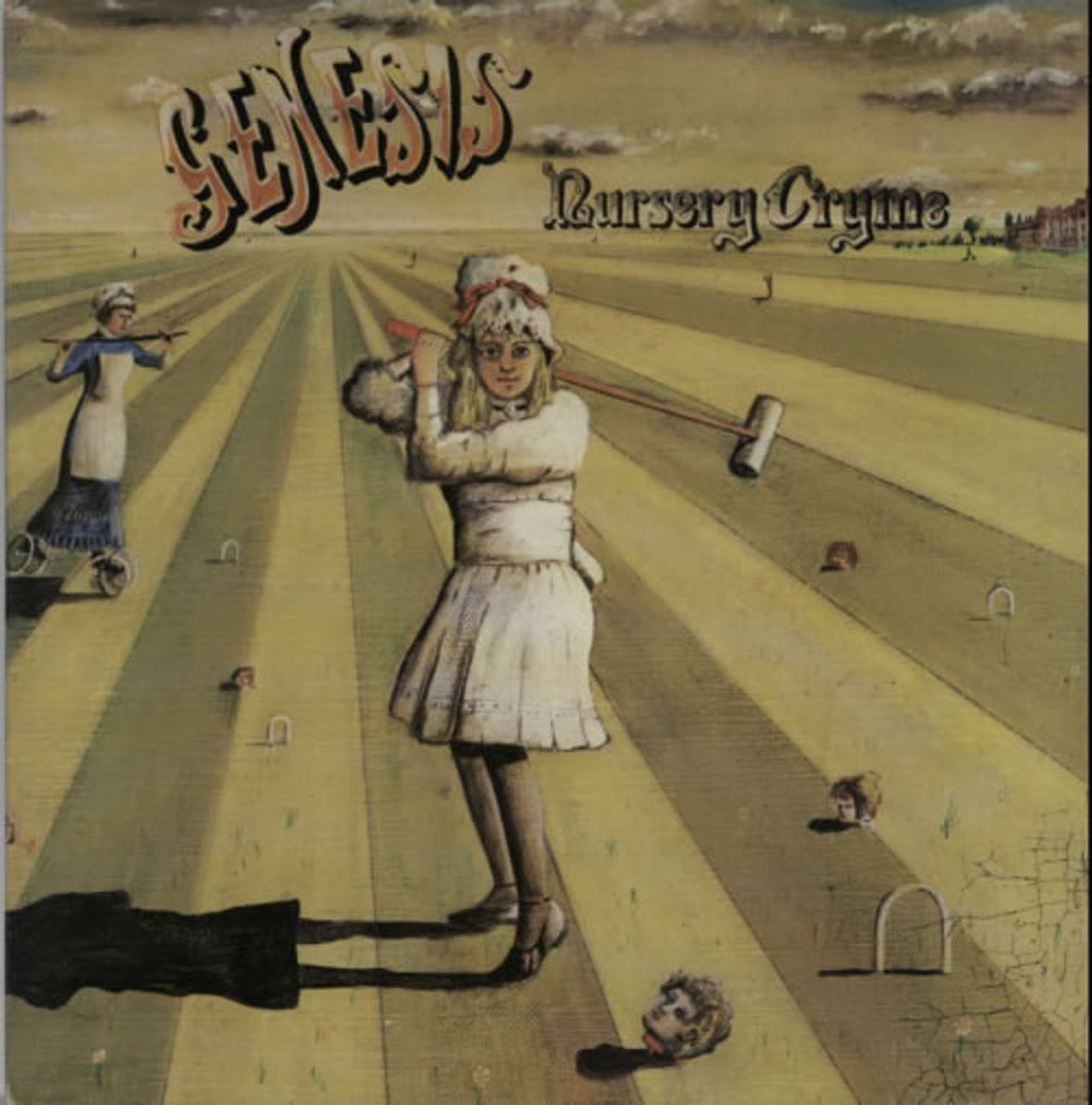 Genesis Nursery Cryme - 1st - G UK vinyl LP album (LP record) CAS1052