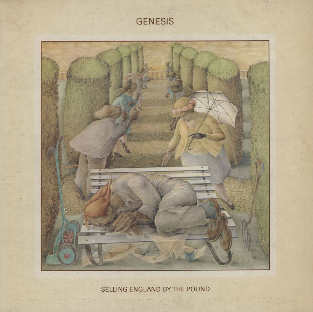 Genesis Selling England By The Pound - 1st + Inner - EX UK vinyl LP album (LP record) CAS1074