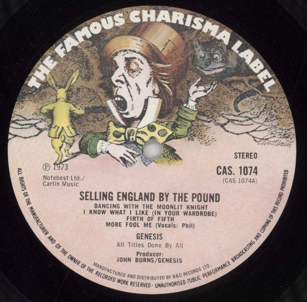 Genesis Selling England By The Pound - 1st + Insert - EX UK vinyl LP album (LP record) GENLPSE602626