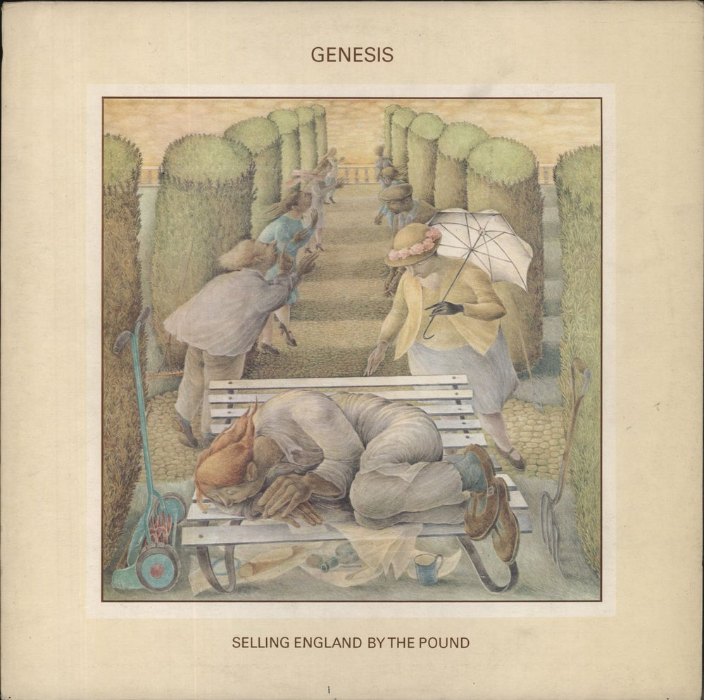 Genesis Selling England By The Pound - 1st - VG UK vinyl LP album (LP record) CAS1074