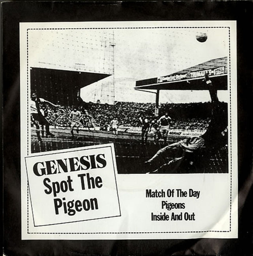 Genesis Spot The Pigeon EP + Sleeve UK 7" vinyl single (7 inch record / 45) GEN001