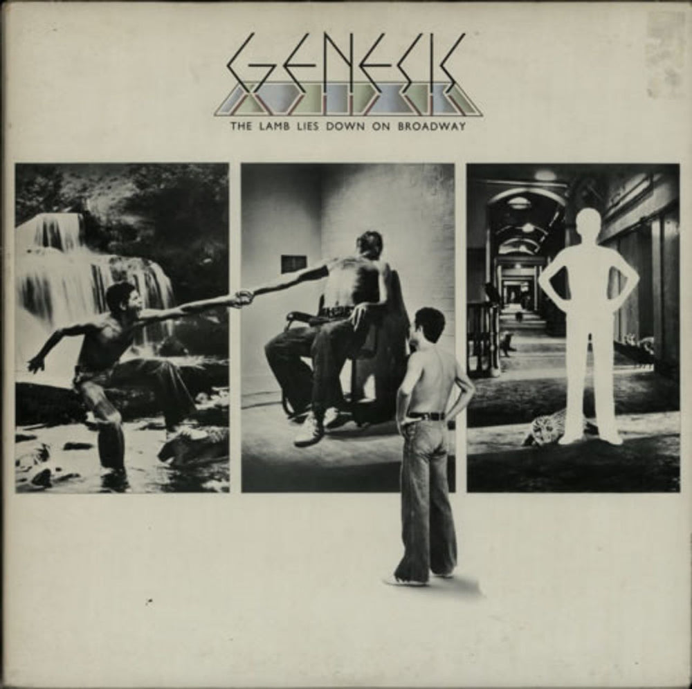 Genesis The Lamb Lies Down On Broadway - 2nd - VG UK 2-LP vinyl record set (Double LP Album) CGS101