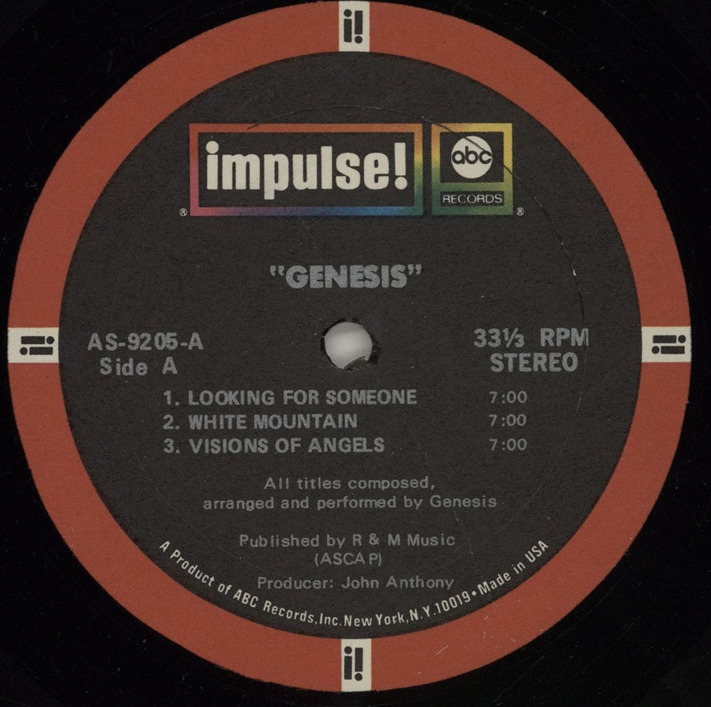 Genesis Trespass - EX US vinyl LP album (LP record) GENLPTR399194