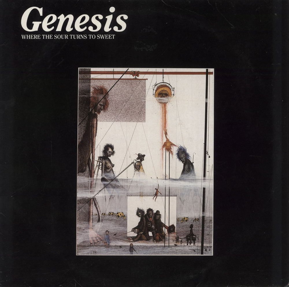 Genesis Where The Sour Turns To Sweet UK vinyl LP album (LP record) MACHM4