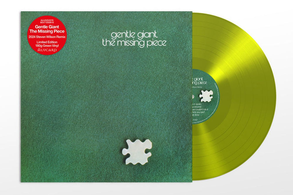 Gentle Giant The Missing Piece - Green Vinyl - Steven Wilson Remix - Sealed UK vinyl LP album (LP record) CHRX1152