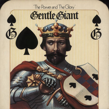 Gentle Giant The Power And The Glory + Insert - VG UK vinyl LP album (LP record) WWA010