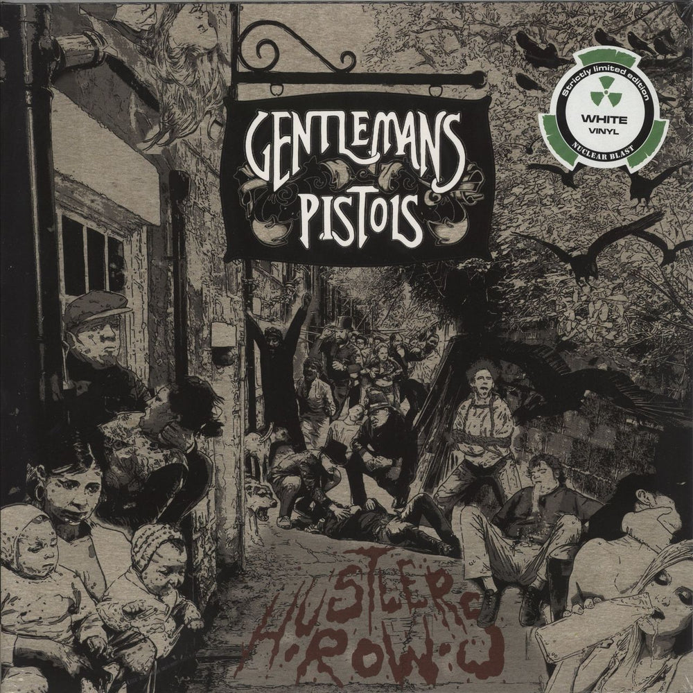 Gentlemans Pistols Hustler's Row - White Vinyl - Sealed UK vinyl LP album (LP record) NB3617-1