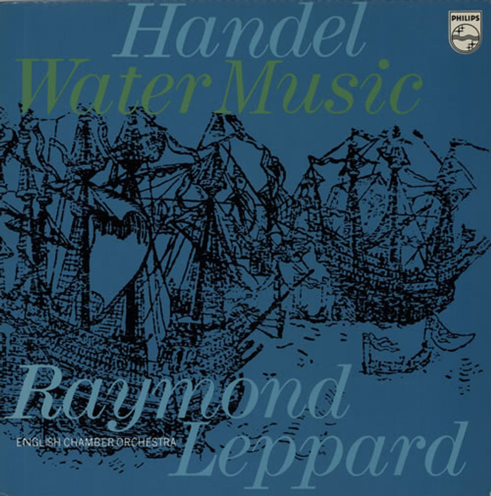 George Frideric Handel Water Music UK vinyl LP album (LP record) 6500047