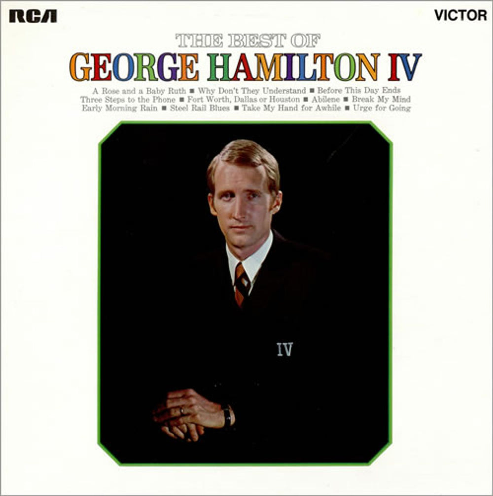 George Hamilton IV The Best Of George Hamilton IV UK vinyl LP album (LP record) LSA3005