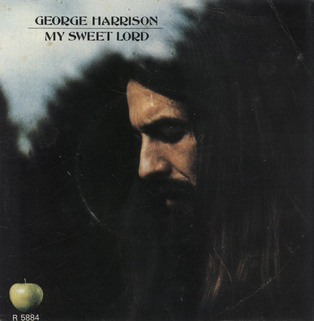 George Harrison My Sweet Lord - 2nd - Solid - P/S UK 7" vinyl single (7 inch record / 45) R5884