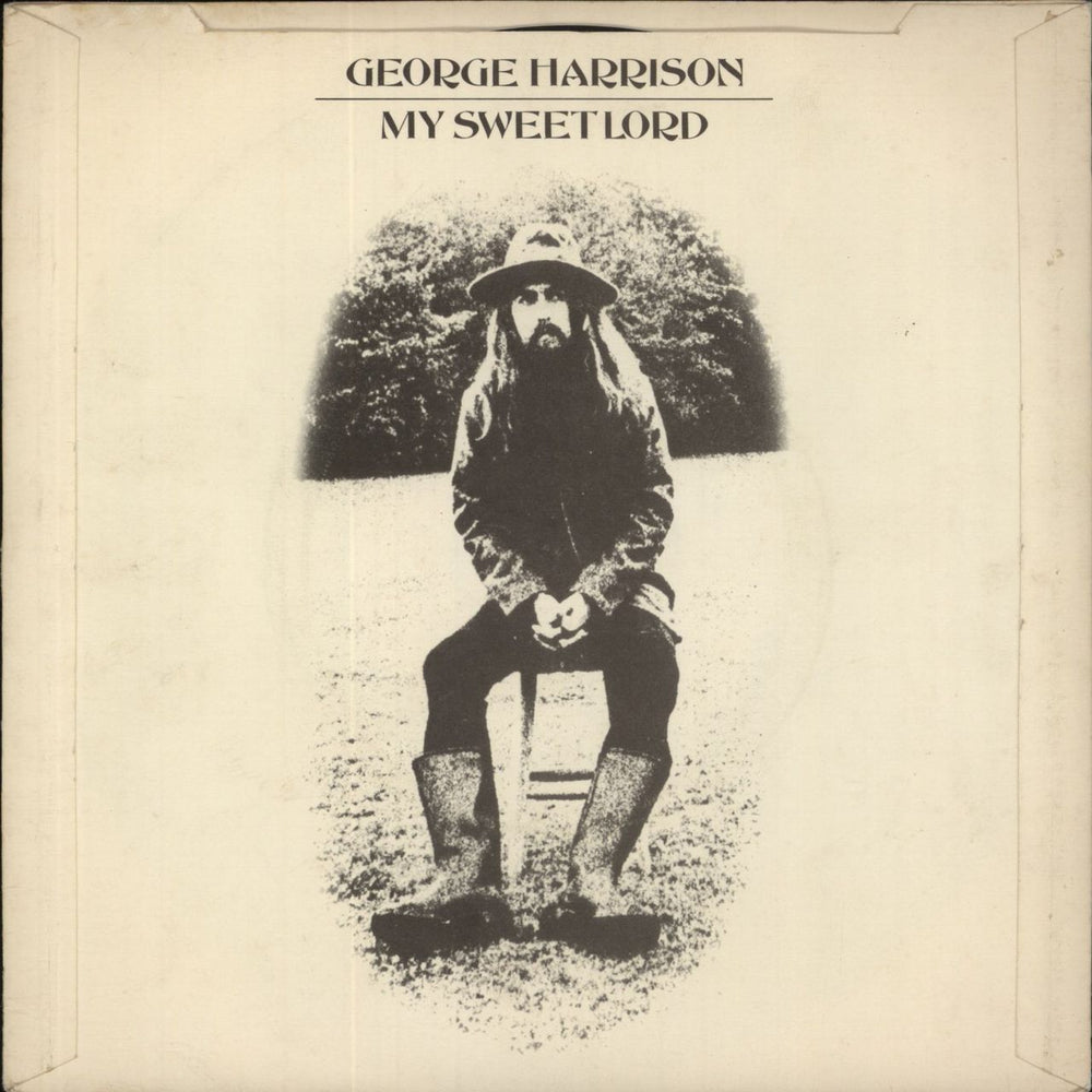 George Harrison My Sweet Lord - 3rd - 4pr - P/S - EX UK 7" vinyl single (7 inch record / 45)
