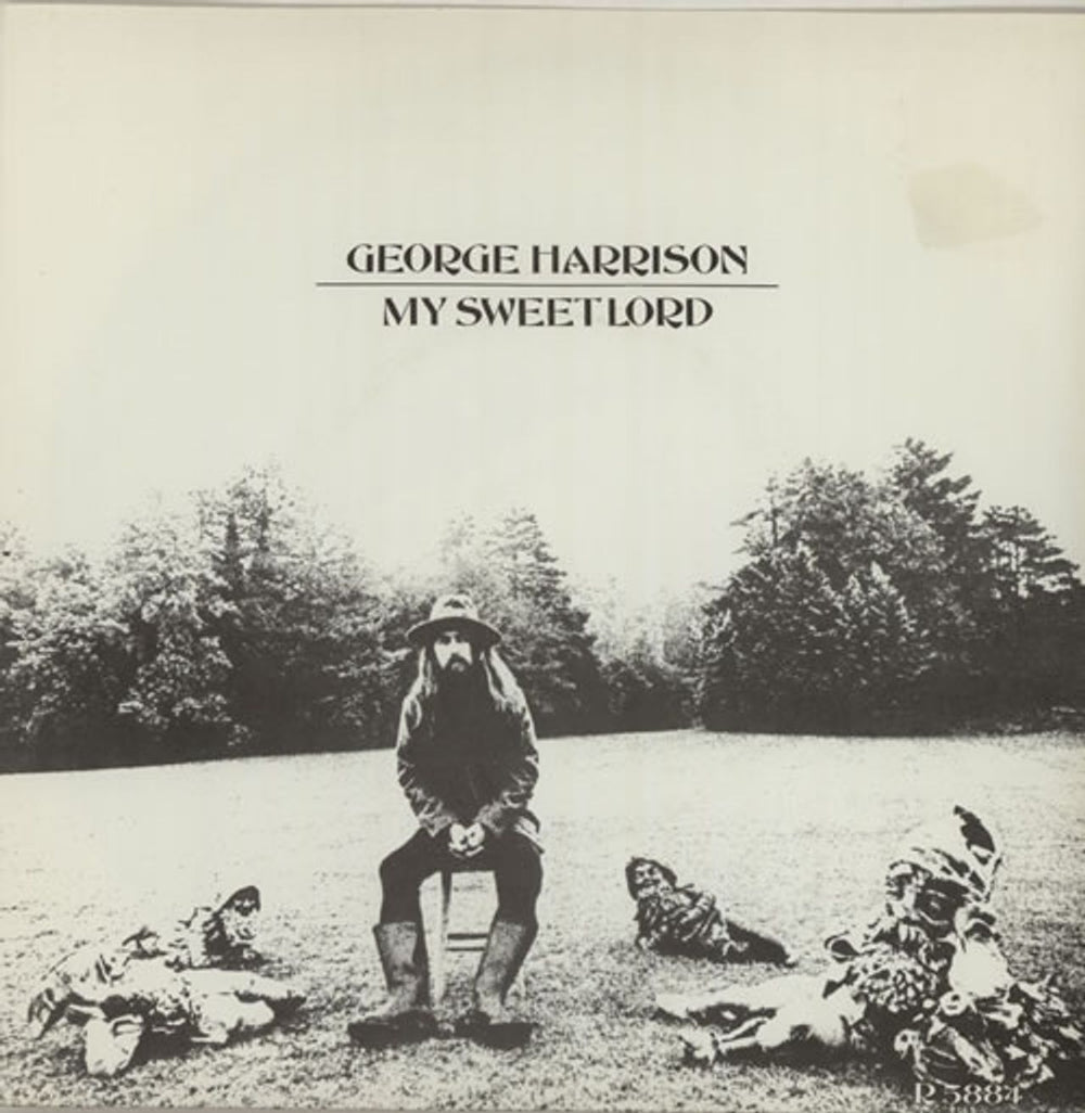 George Harrison My Sweet Lord - 3rd - 4pr - P/S - EX UK 7" vinyl single (7 inch record / 45) R5884