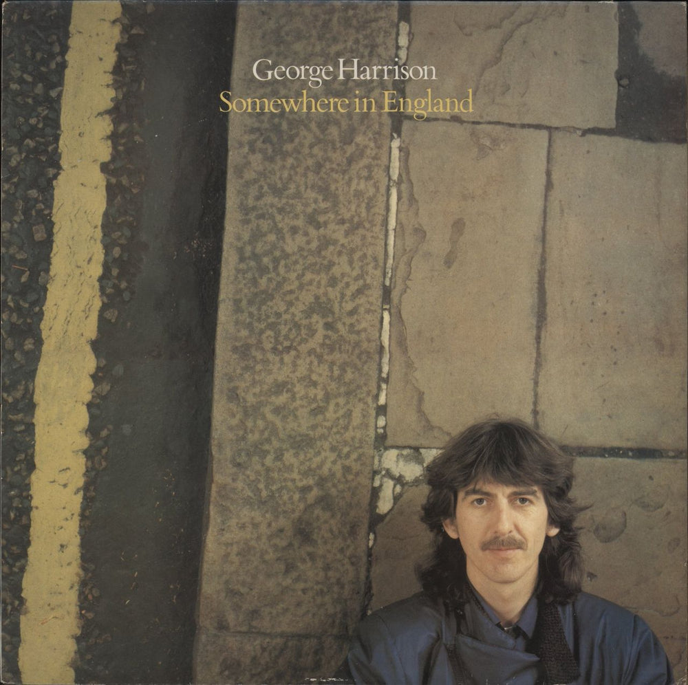 George Harrison Somewhere In England - EX UK vinyl LP album (LP record) K56870