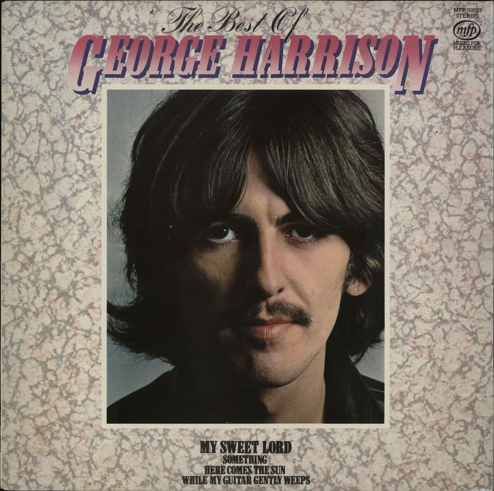 George Harrison The Best Of George Harrison - EX UK vinyl LP album (LP record) MFP50523