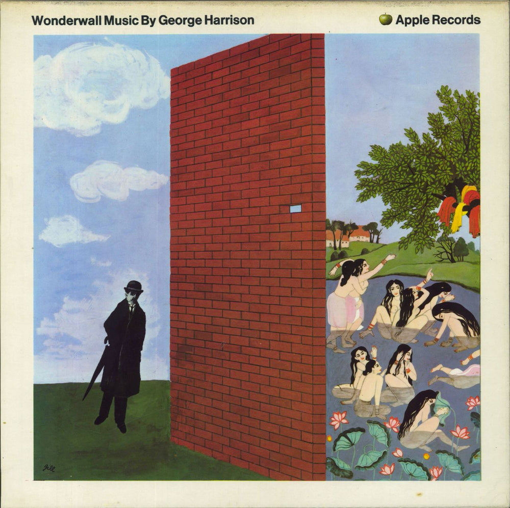 George Harrison Wonderwall Music - 2nd - EX UK vinyl LP album (LP record) SAPCOR1