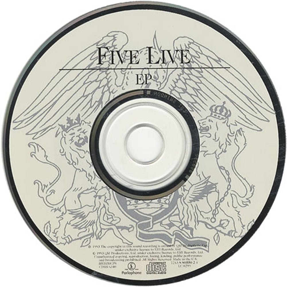 George Michael Five Live E.P. - Part 1 UK CD single (CD5 / 5") GEOC5FI18078