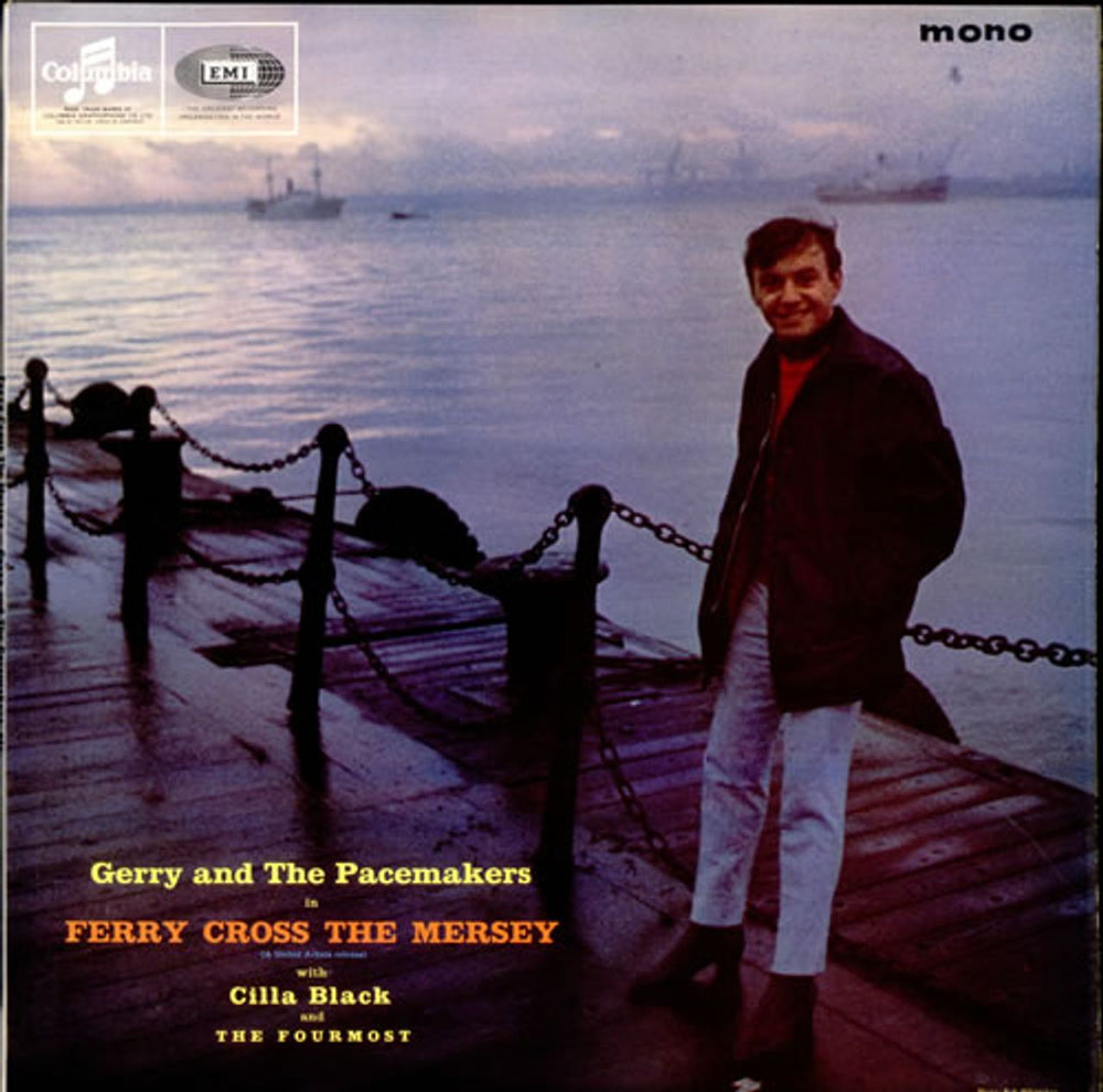 Gerry And The Pacemakers Ferry Cross The Mersey UK vinyl LP album (LP record) 33SX1693