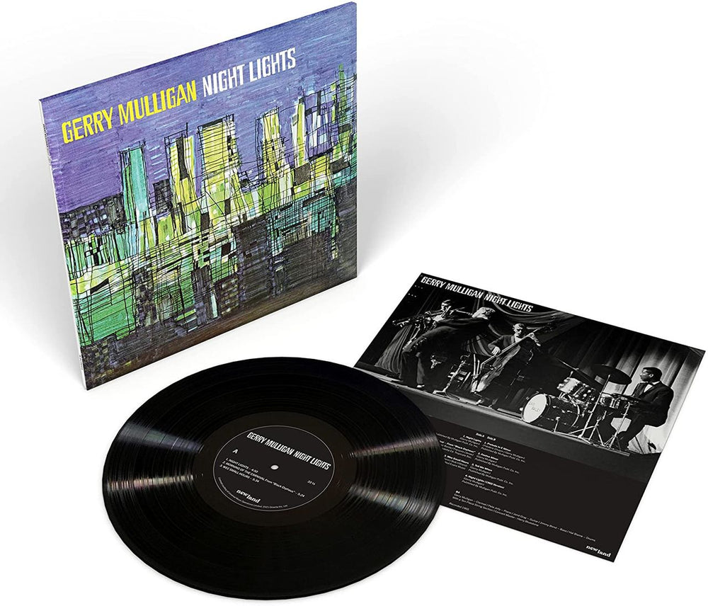 Gerry Mulligan Night Lights - 180 Gram UK vinyl LP album (LP record) NEWLAND001