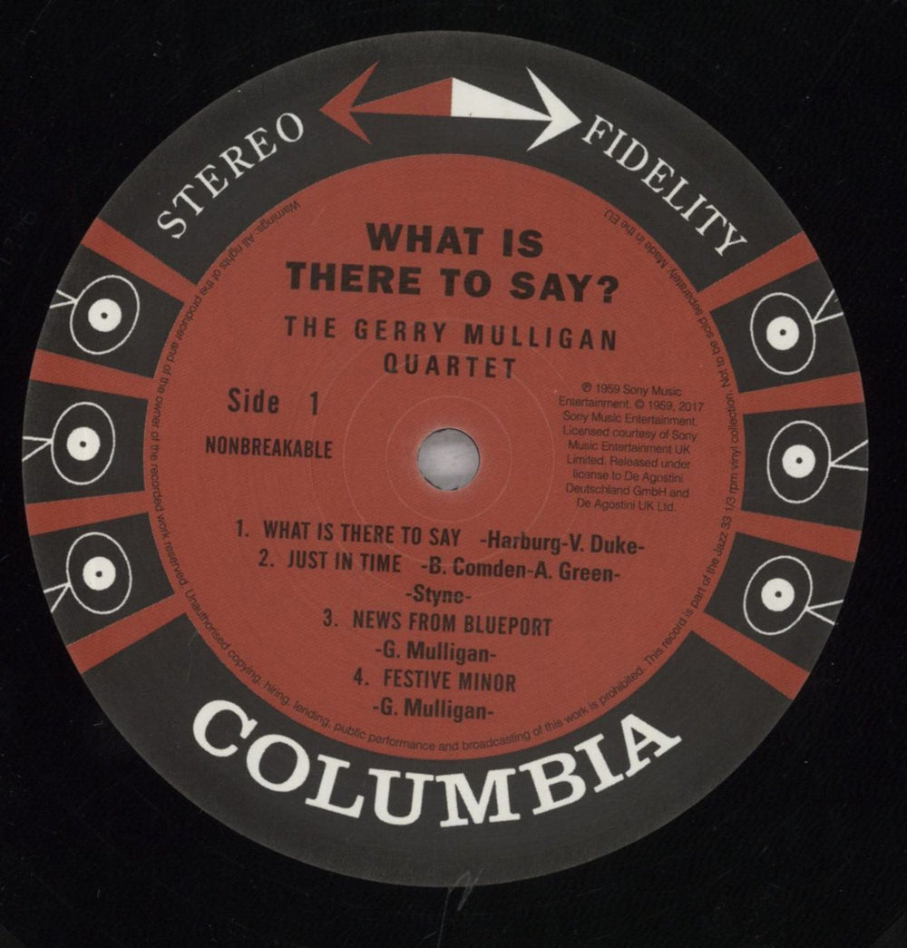 Gerry Mulligan What Is There To Say? - 180gm Vinyl UK vinyl LP album (LP record) GAJLPWH841357