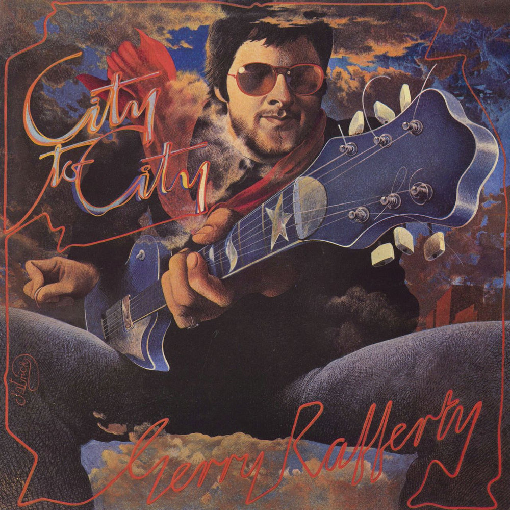 Gerry Rafferty City To City - EX - label variant UK vinyl LP album (LP record) UAS30104