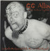 GG Allin & The Southern Baptists Look Into My Eyes And Hate Me - Red Vinyl US 7" vinyl single (7 inch record / 45) RR995