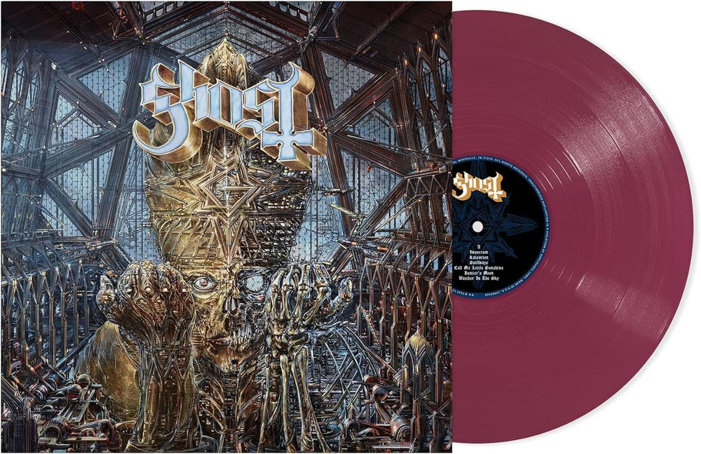 Ghost (Swedish) Impera - Maroon Coloured Vinyl + Book Of Illustrations - Sealed UK vinyl LP album (LP record) LVR02408