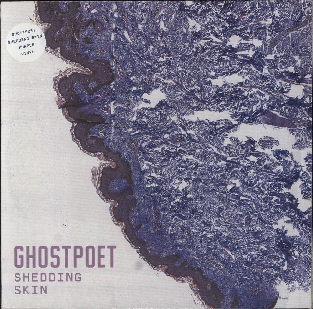 Ghostpoet Shedding Skin - Purple Vinyl UK vinyl LP album (LP record) PIASR770LP