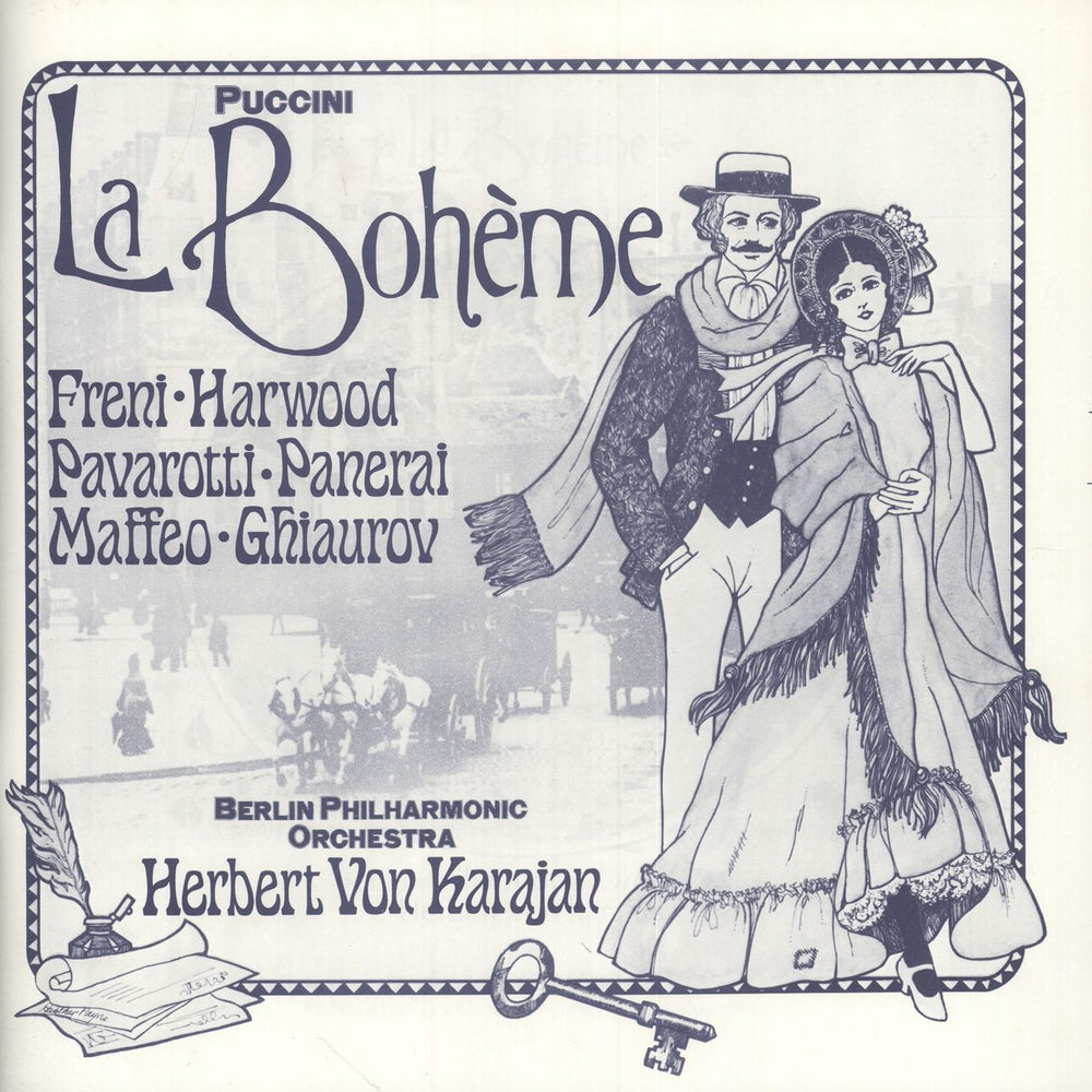 Giacomo Puccini La Bohème - 1st UK Vinyl Box Set