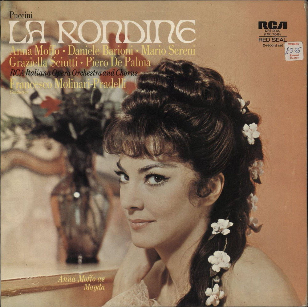 Giacomo Puccini Puccini: La Rondine - Die Schwalbe UK 2-LP vinyl record set (Double LP Album) DPS2055