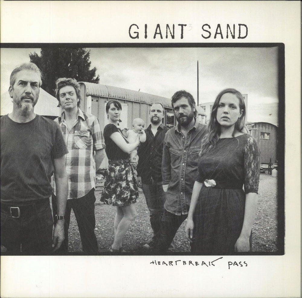 Giant Sand Heartbreak Pass - 180gm Grey Marbled Vinyl - Shrink US vinyl LP album (LP record) NW5105