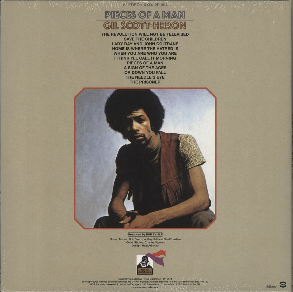 Gil Scott-Heron Pieces Of A Man - 180 Gram Vinyl UK 2-LP vinyl record set (Double LP Album) 029667014212