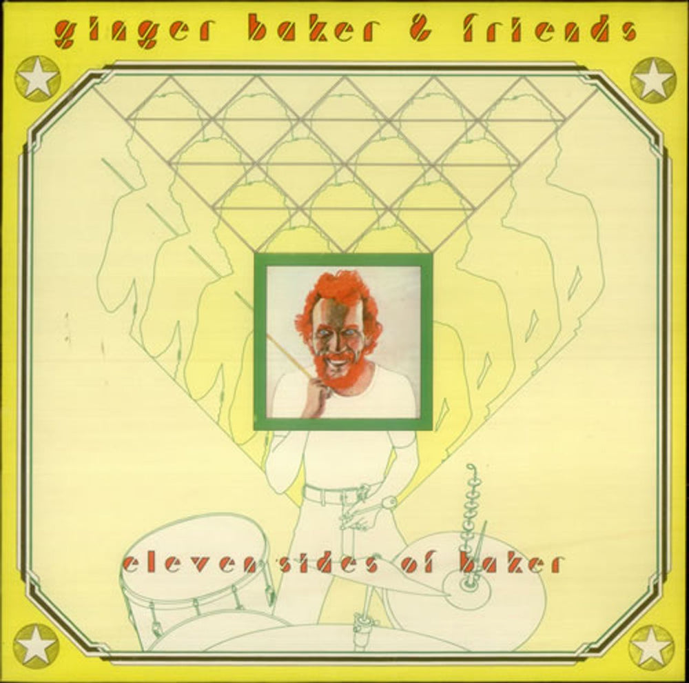 Ginger Baker Eleven Sides Of Baker UK vinyl LP album (LP record) TOPC5005