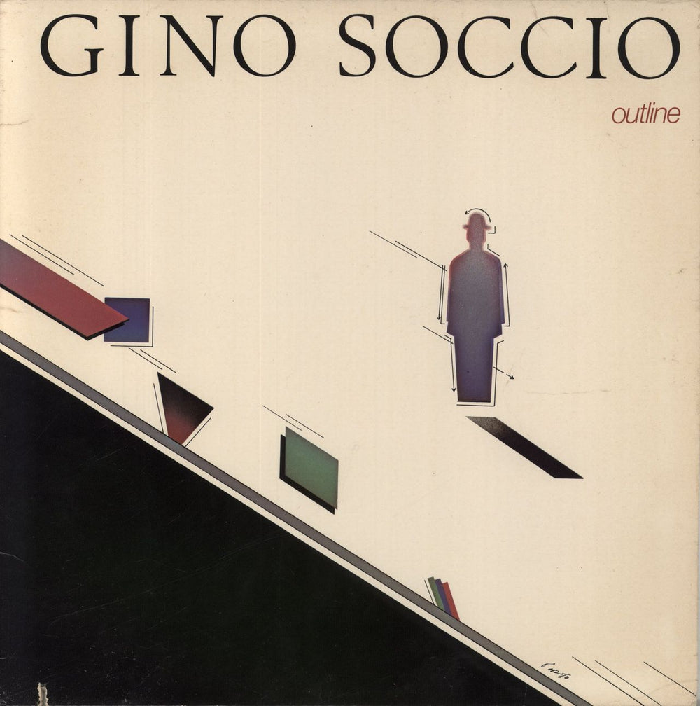 Gino Soccio Outline US vinyl LP album (LP record) RFC3309