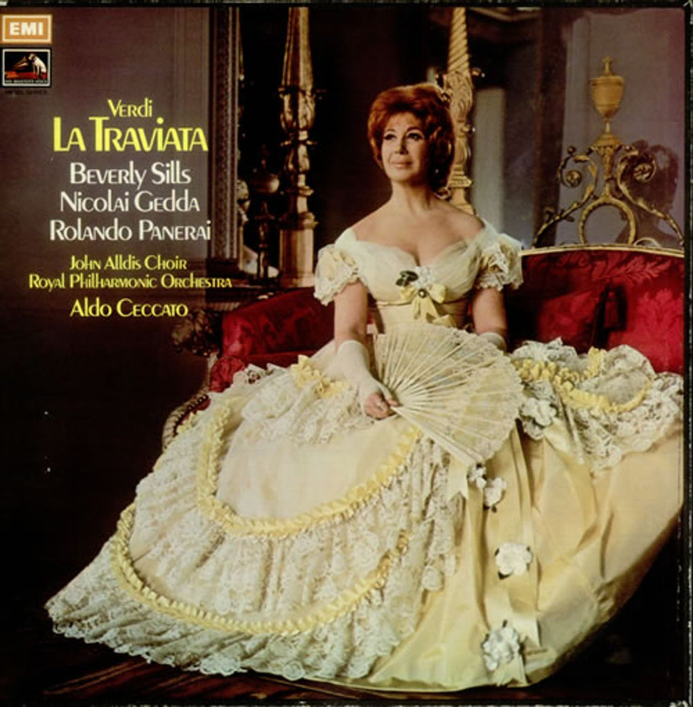 Giuseppe Verdi La Traviata UK Vinyl Box Set SLS960