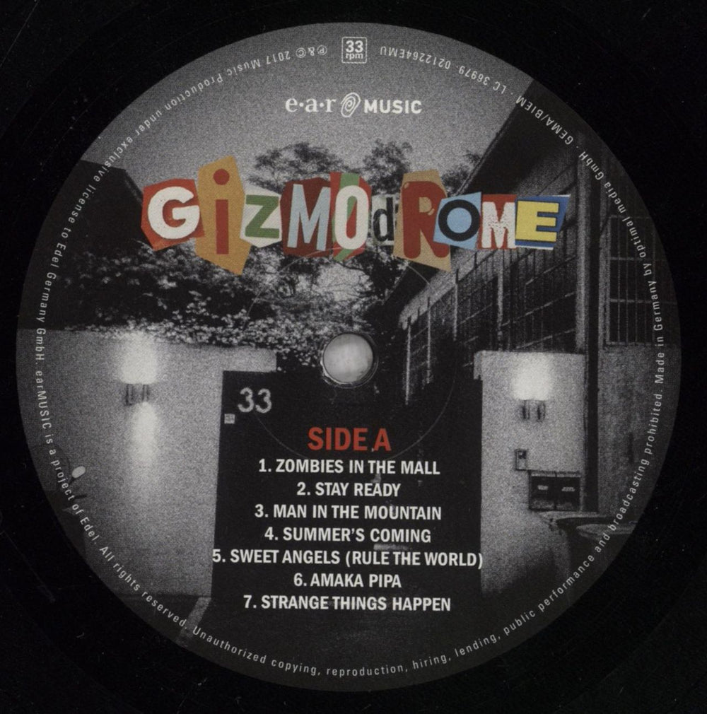 Gizmodrome Gizmodrome UK vinyl LP album (LP record) 787LPGI844479