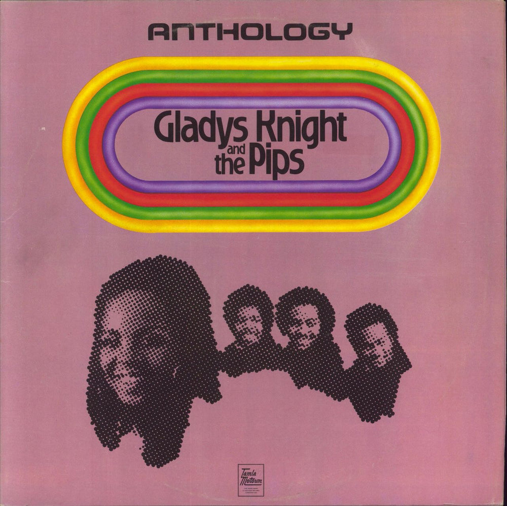 Gladys Knight & The Pips Anthology + booklet UK 2-LP vinyl record set (Double LP Album) TMSP1127