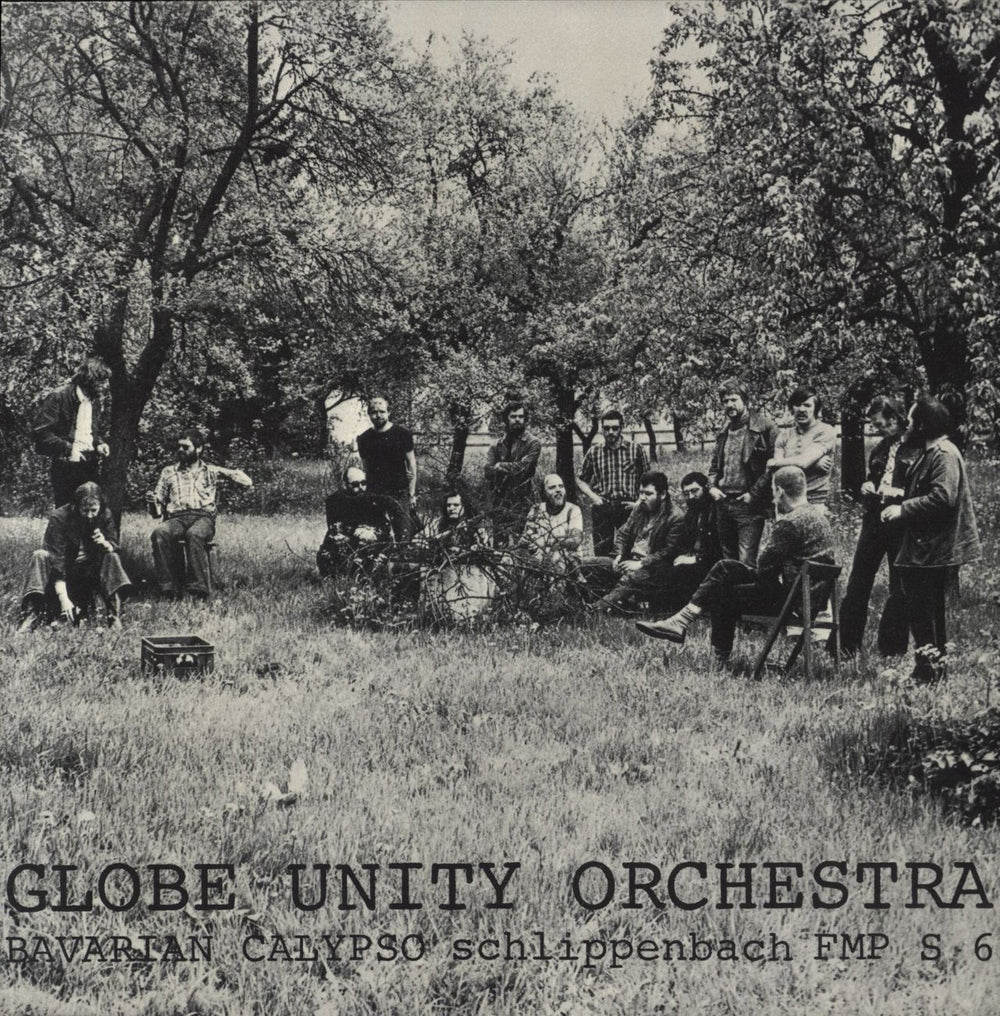 Globe Unity Bavarian Calypso / Good Bye German 7" vinyl single (7 inch record / 45) FMPS6