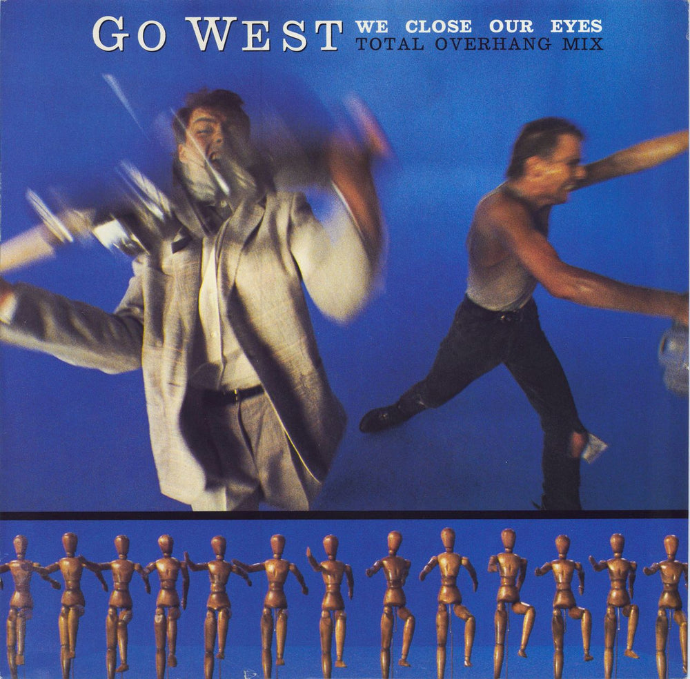 Go West We Close Our Eyes - EX UK 12" vinyl single (12 inch record / Maxi-single) CHS122850