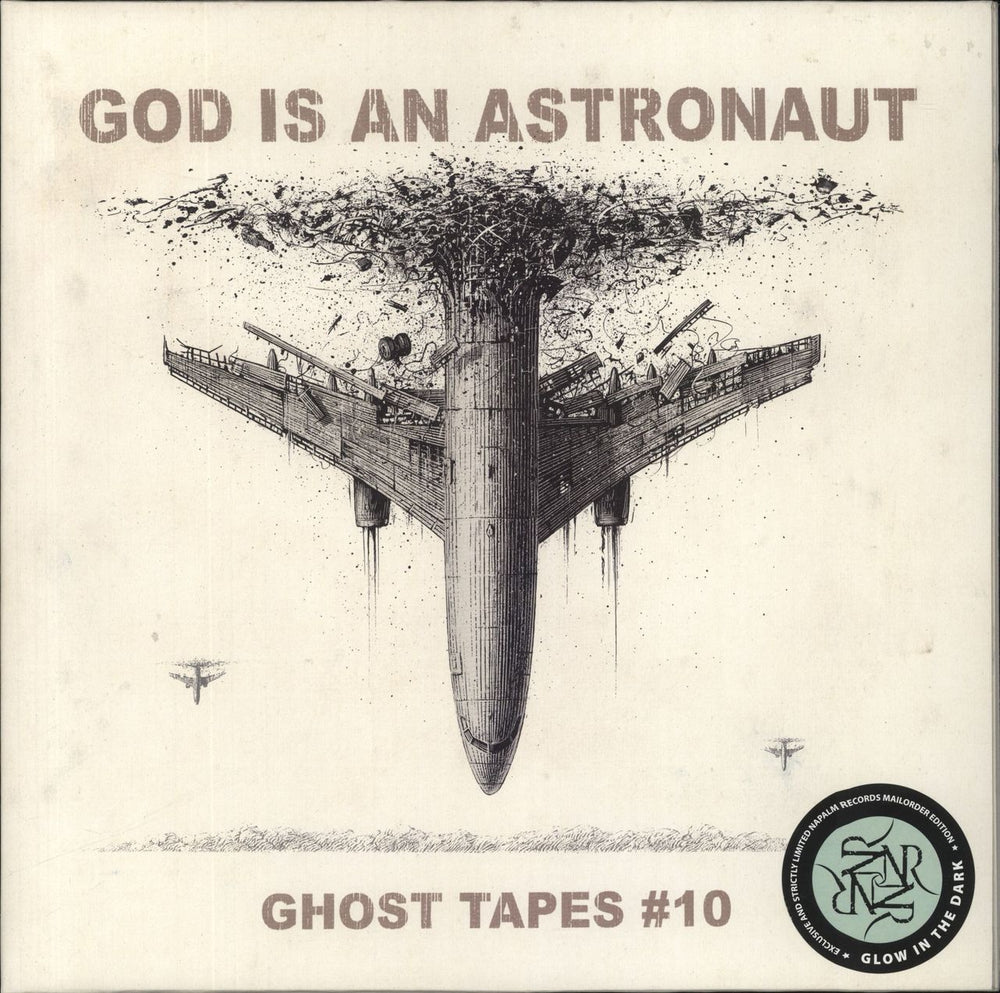 God Is An Astronaut Ghost Tapes #10 - Glow In The Dark Vinyl UK 2-LP vinyl record set (Double LP Album) NPR977VINYL