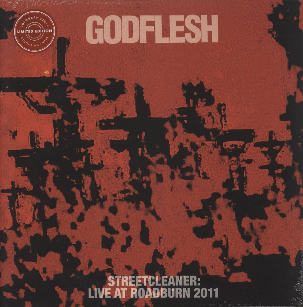 Godflesh Streetcleaner: Live At Roadburn 2011 - Red Vinyl - Sealed UK 2-LP vinyl record set (Double LP Album) BOBV916LPLTD