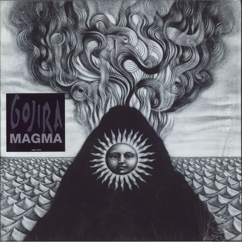 Gojira Magma - Open Shrink UK vinyl LP album (LP record) RR7479-1