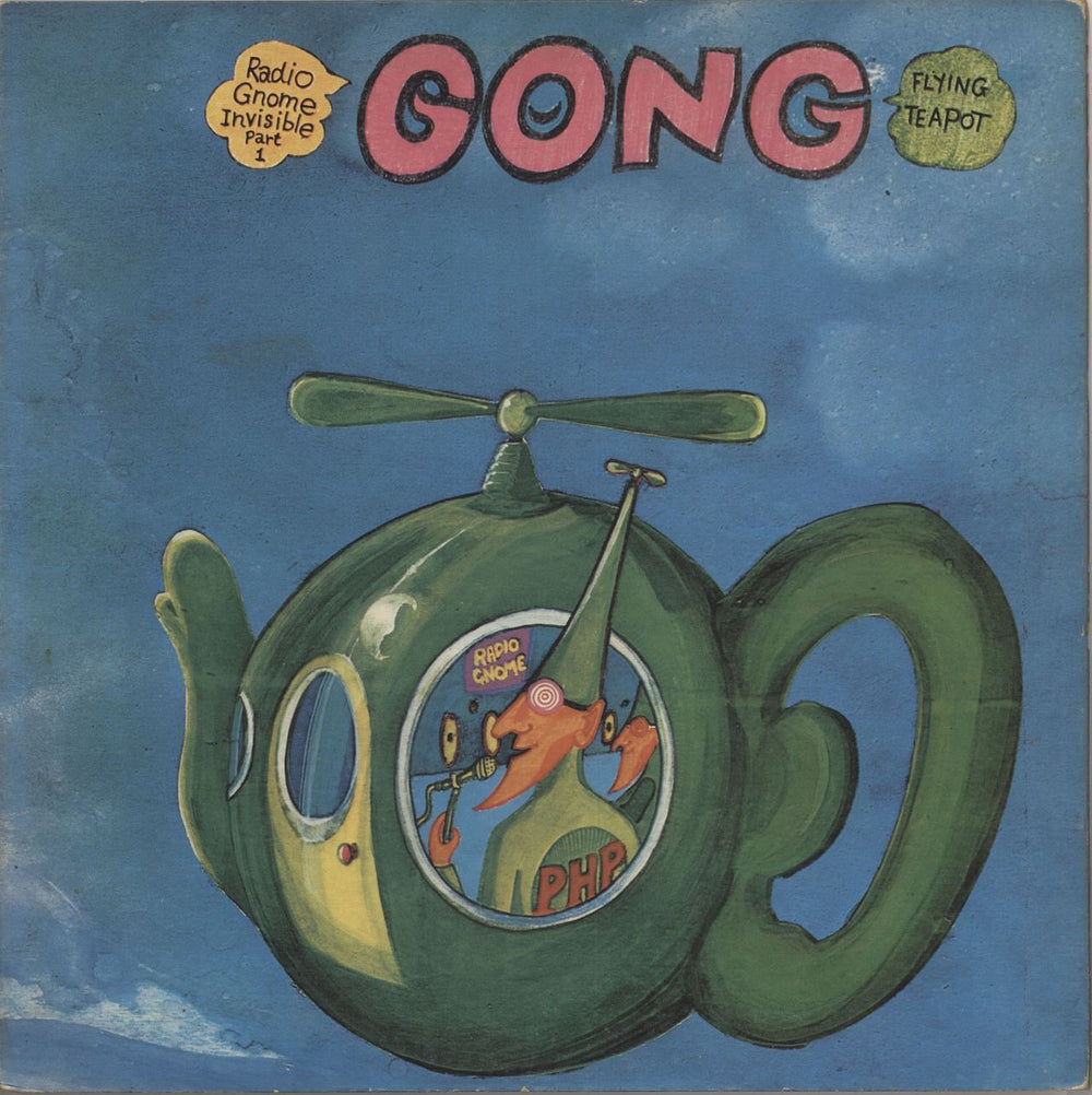 Gong Flying Teapot - 2nd - EX UK vinyl LP album (LP record) V2002