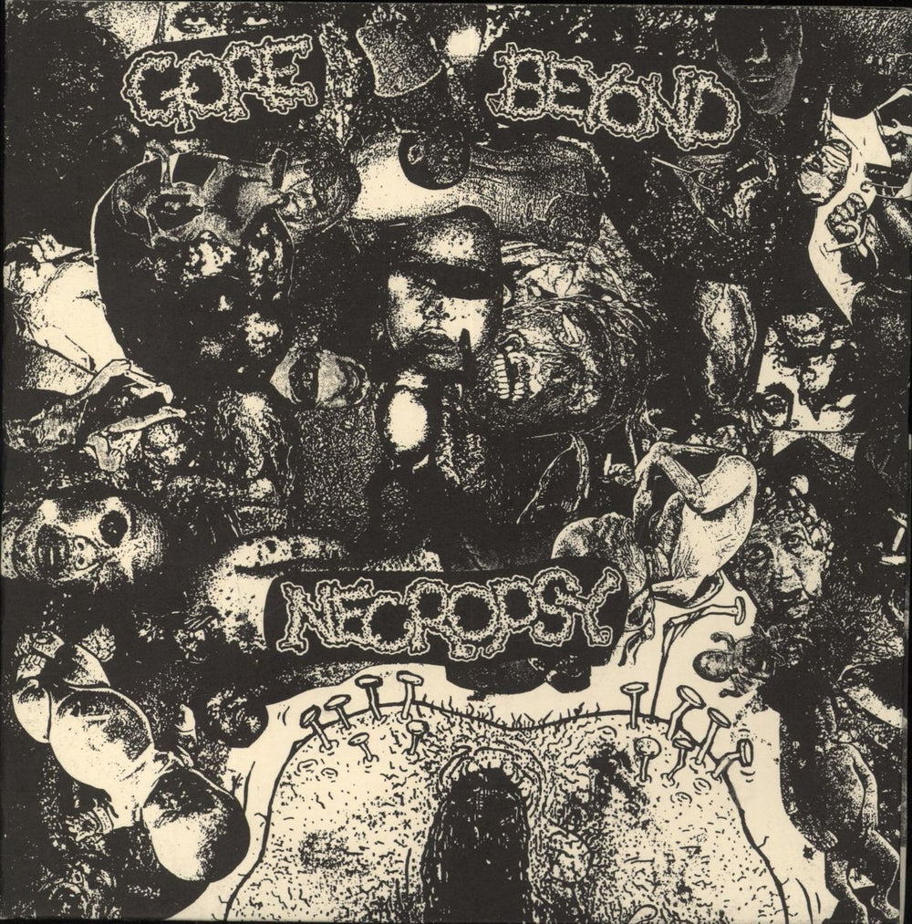 Gore Beyond Necropsy Liquid Sludge / Gore Beyond Necropsy Australian 7" vinyl single (7 inch record / 45) DR001